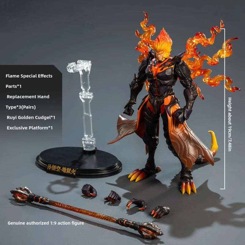 Black Myth: Wukong Flame Warrior Action Figure – Limited Edition