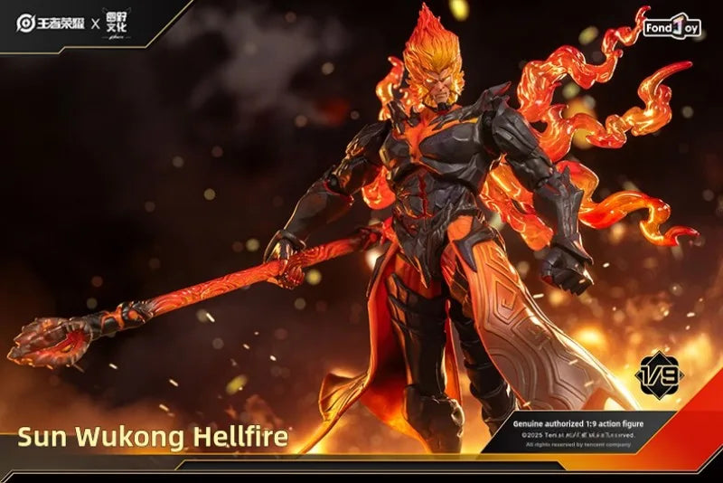 Black Myth: Wukong Flame Warrior Action Figure – Limited Edition