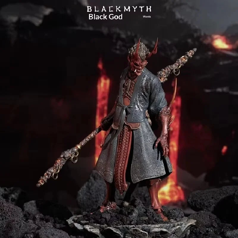 Black Myth: Wukong The Destined One in Yaksha’s Outrage Armor Set 1/12 Collectible Action Figure