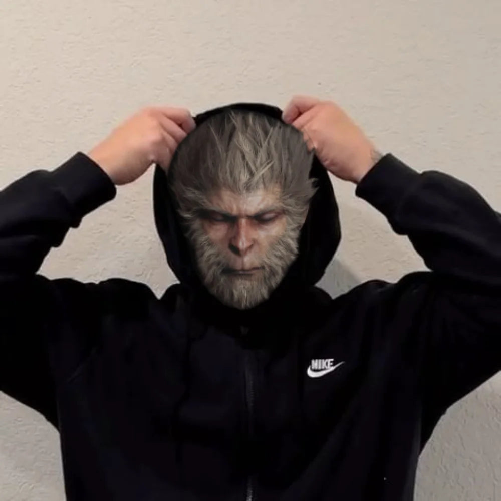 Sun Wukong Cosplay Mask – Black Myth: Wukong