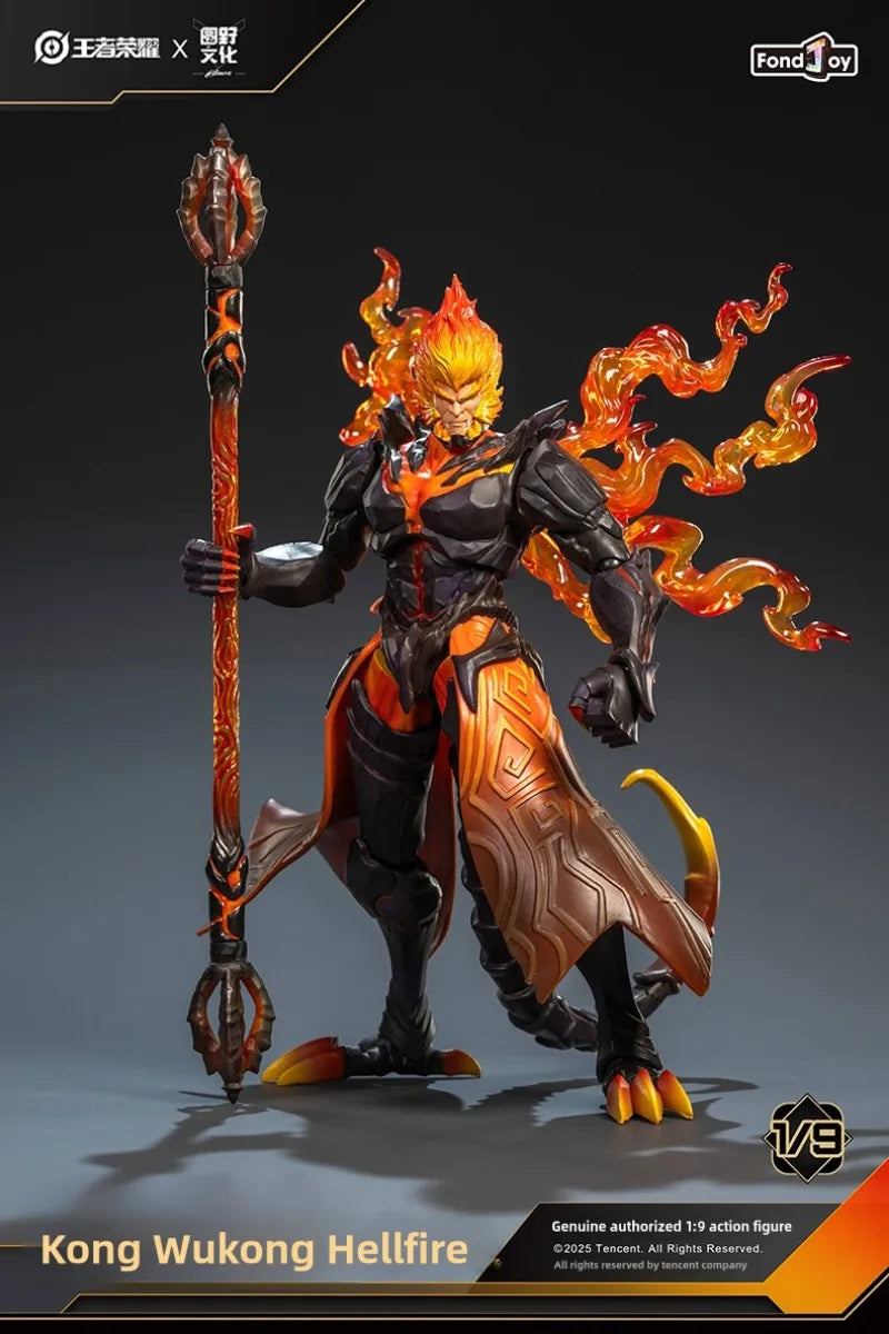 Black Myth: Wukong Flame Warrior Action Figure – Limited Edition