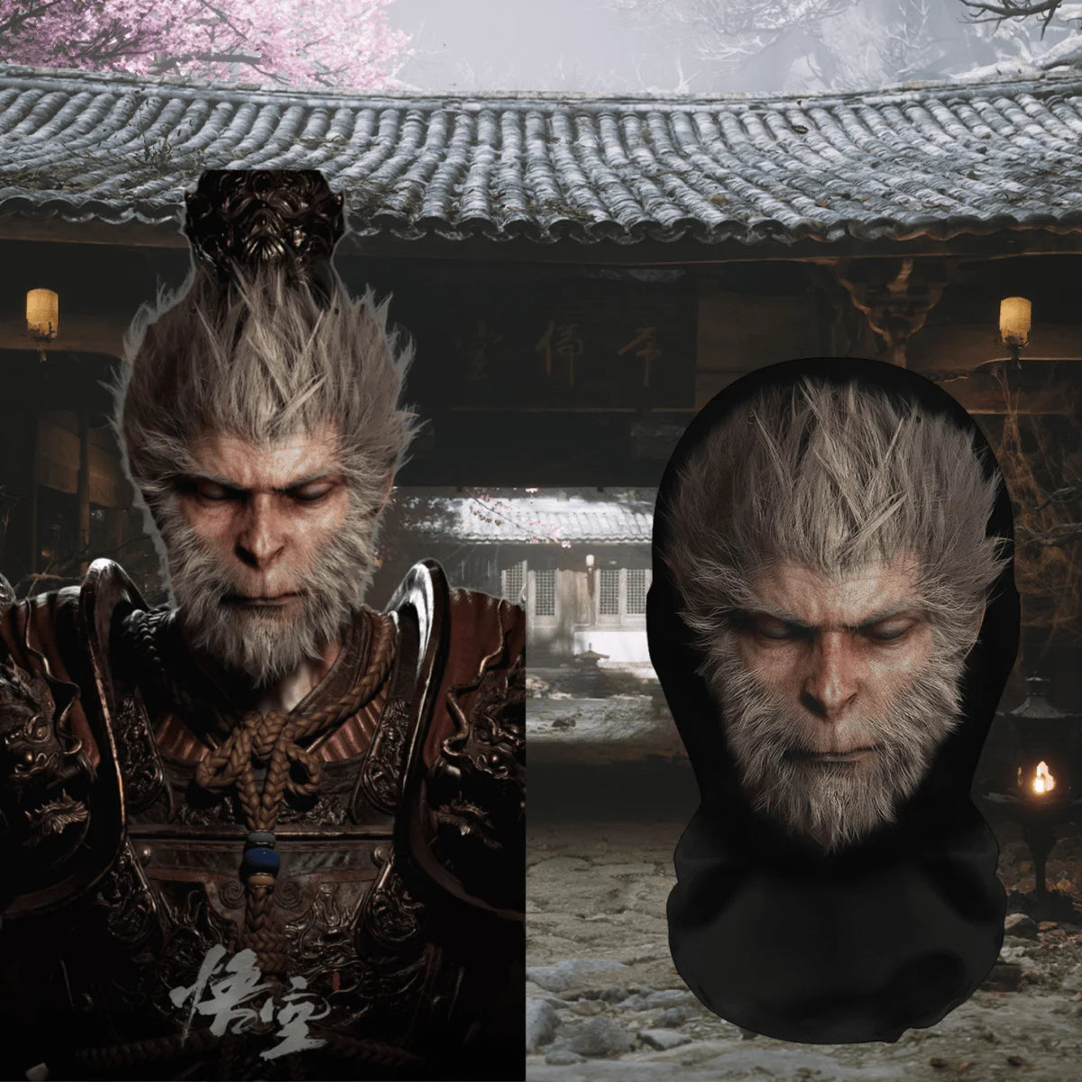 Sun Wukong Cosplay Mask – Black Myth: Wukong