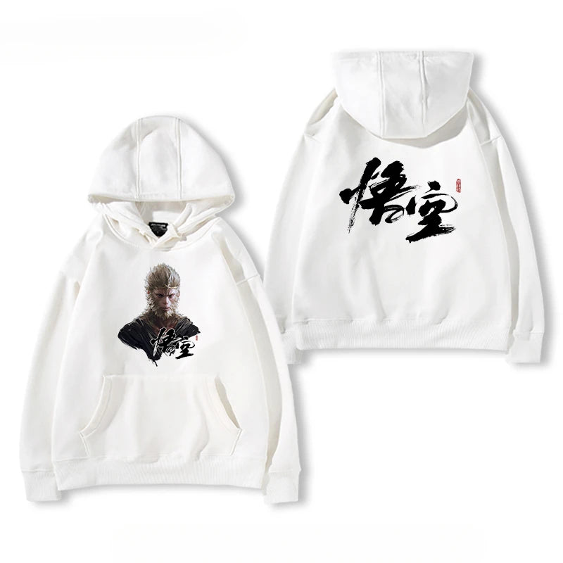 Sudadera con capucha Fierce Warrior - Blanca