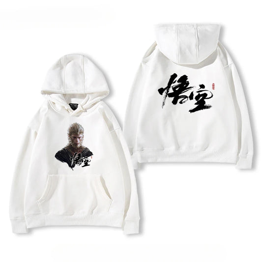 Sudadera con capucha Fierce Warrior - Blanca