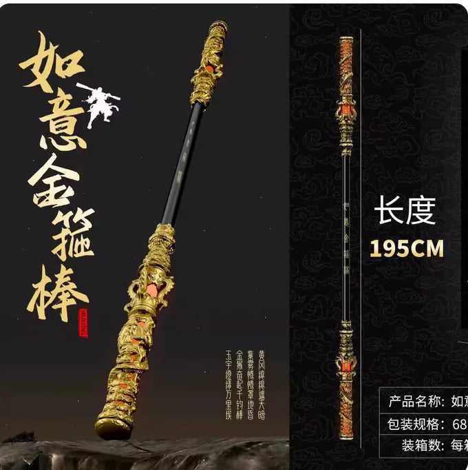Luminous Semi Metal Black Myth Wukong Weapon – The Radiant Power of the Monkey King