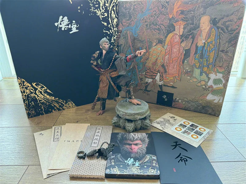 Black Myth: Wukong Action Figure Toy – Deluxe Collector’s Gift Box (Headband Edition)