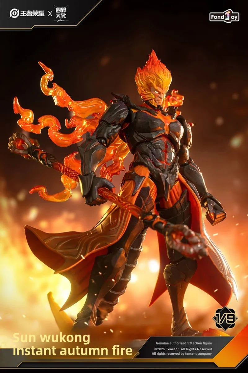 Black Myth: Wukong Flame Warrior Action Figure – Limited Edition