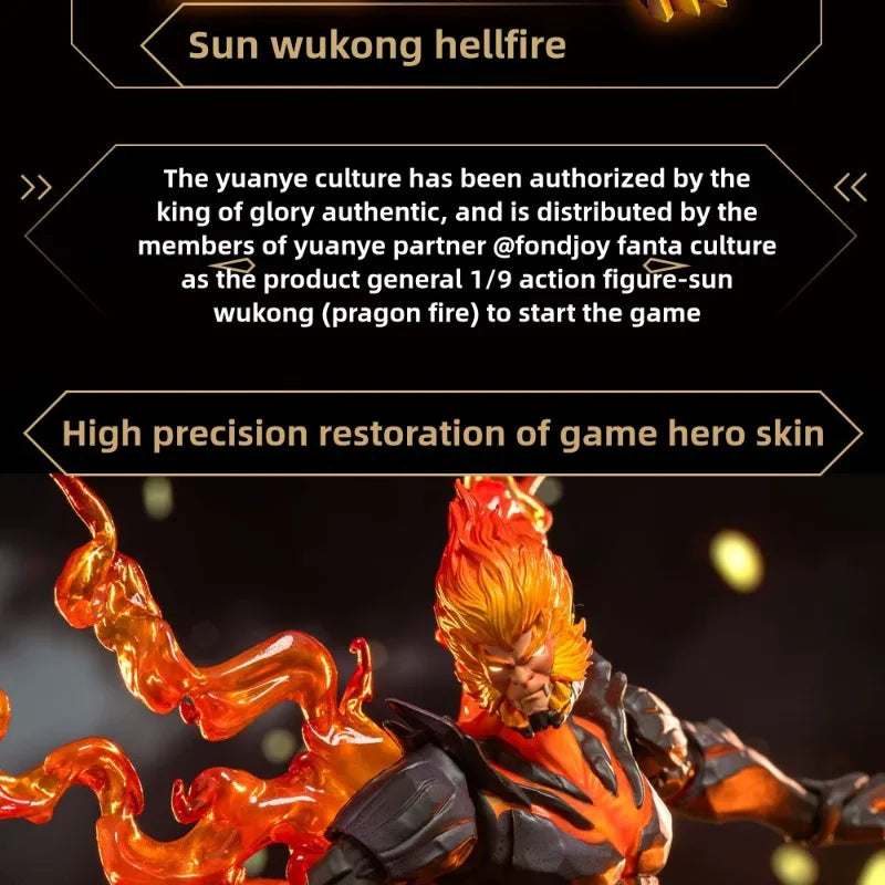 Black Myth: Wukong Flame Warrior Action Figure – Limited Edition