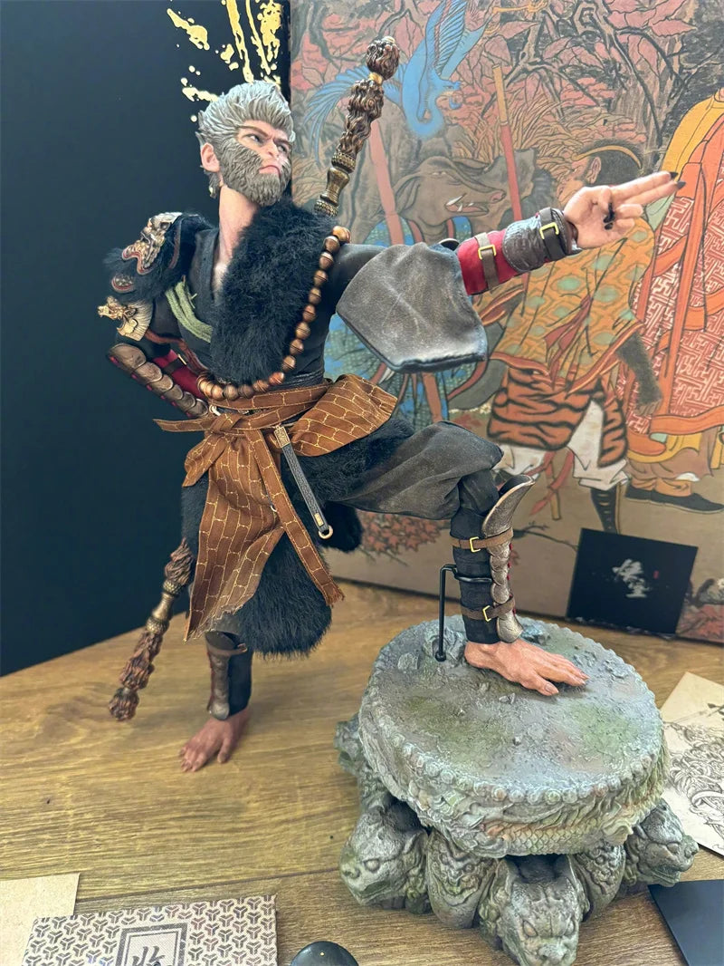 Black Myth: Wukong Action Figure Toy – Deluxe Collector’s Gift Box (Headband Edition)