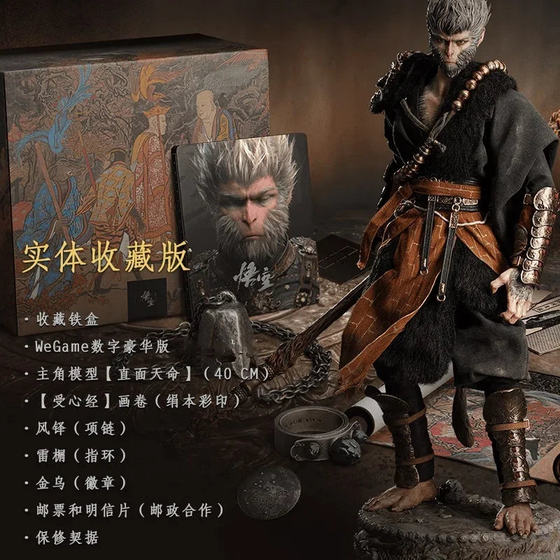 Black Myth: Wukong Action Figure Toy – Deluxe Collector’s Gift Box (Headband Edition)
