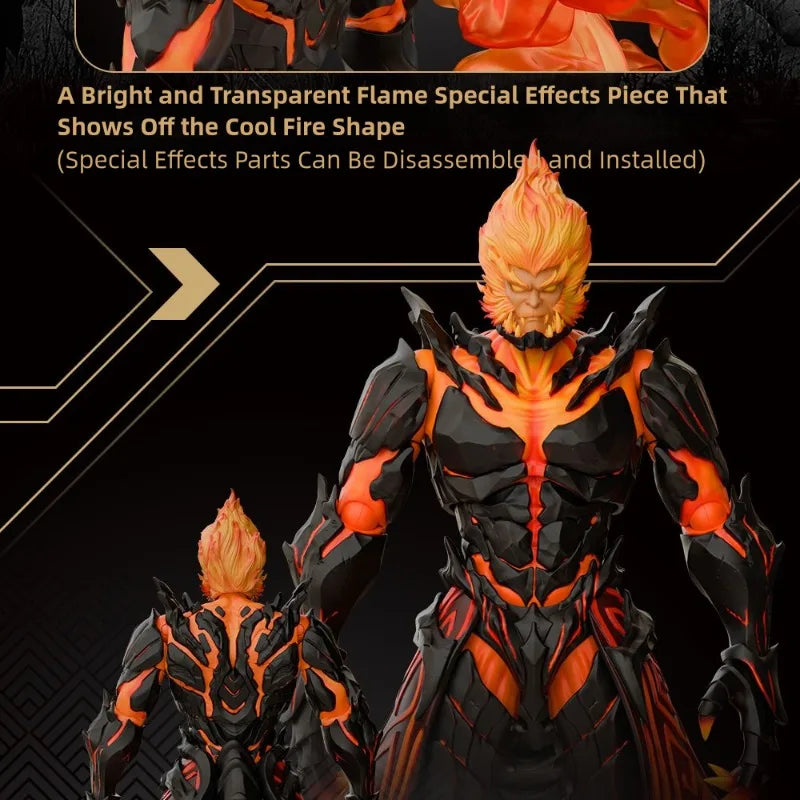 Black Myth: Wukong Flame Warrior Action Figure – Limited Edition