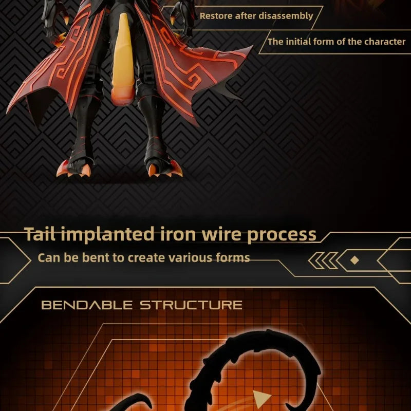 Black Myth: Wukong Flame Warrior Action Figure – Limited Edition