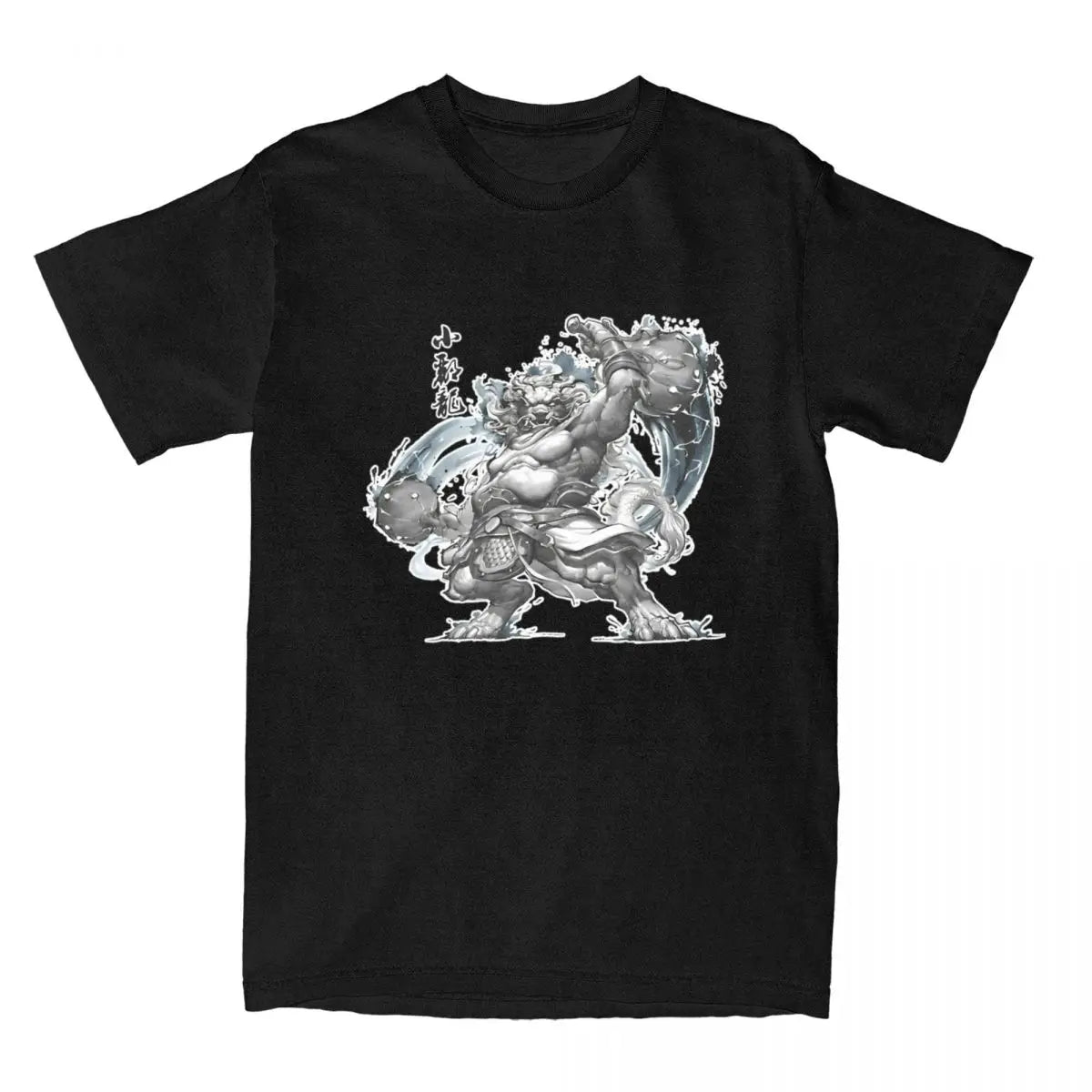 Black Myth Wukong Black Loong T-Shirt Black