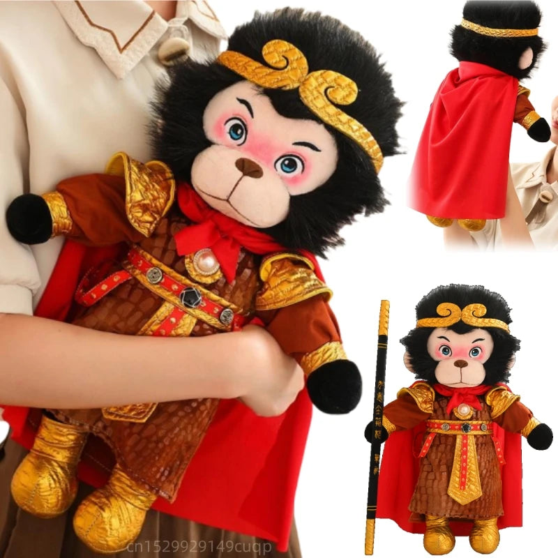 Sun Wukong Plush – Black Edition (35cm / 45cm)