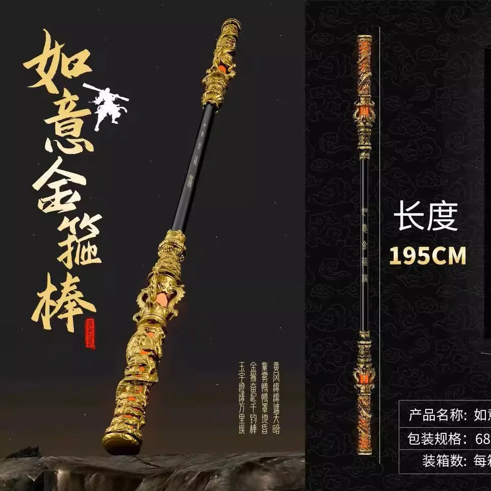 Luminous Semi Metal Black Myth Wukong Weapon – The Radiant Power of the Monkey King