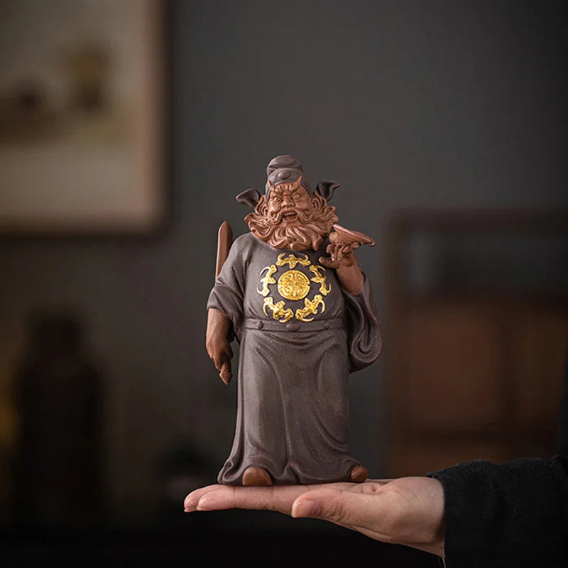 Black Myth: Zhong Kui Ceramic Taoist Master Figurine