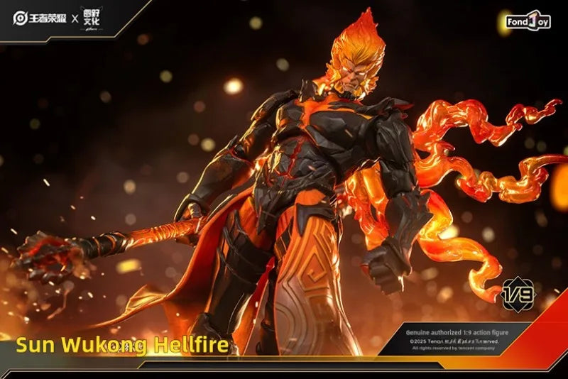 Black Myth: Wukong Flame Warrior Action Figure – Limited Edition