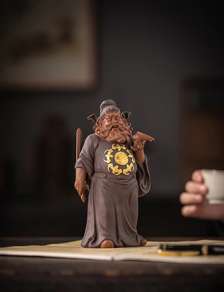 Black Myth: Zhong Kui Ceramic Taoist Master Figurine
