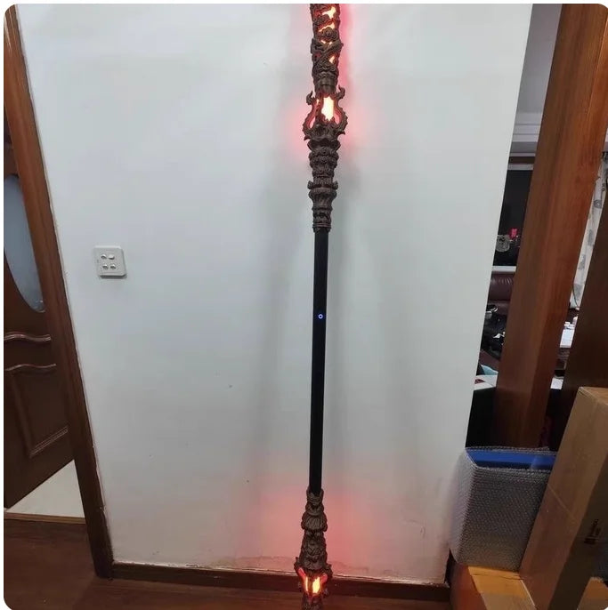 Luminous Sound Semi Black Myth Wukong Weapon – The Legendary Power of the Monkey King (195 cm)