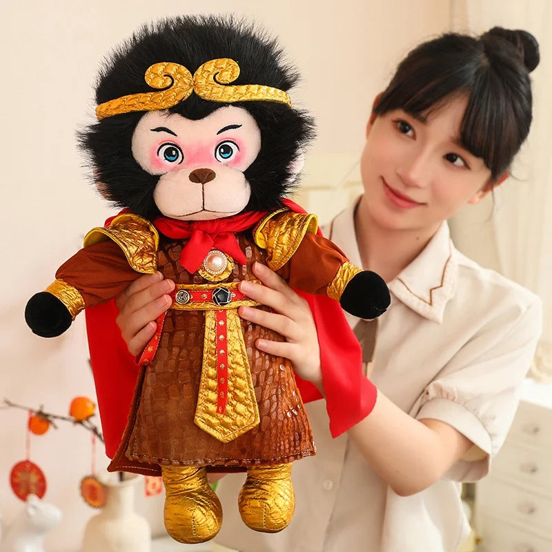 Sun Wukong Plush – Black Edition (35cm / 45cm)
