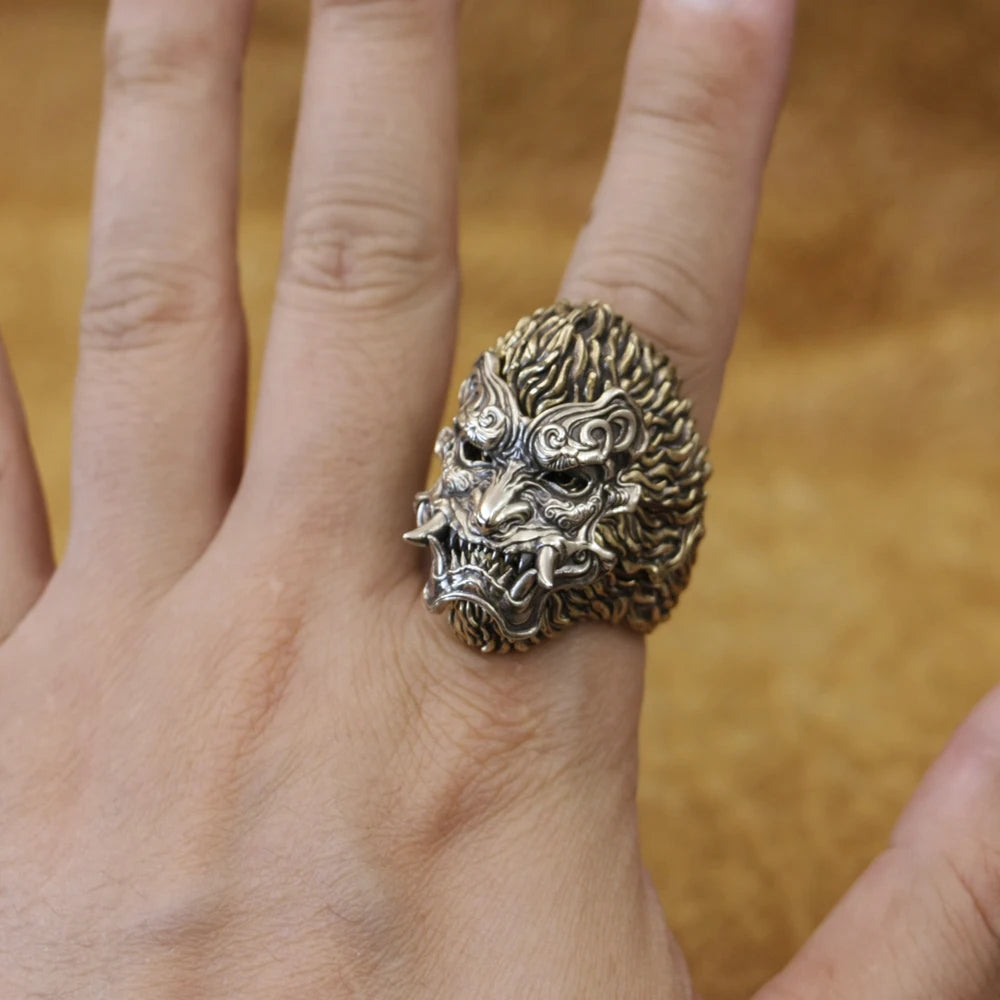 Sun Wukong Mask Ring – Black Myth: Wukong