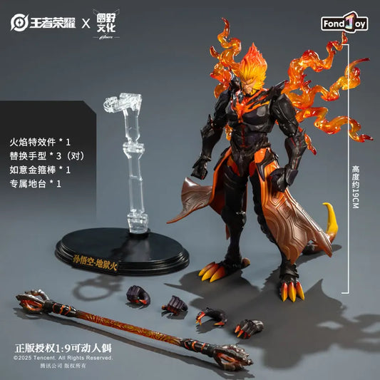 Sun Wukong Hellfire Jouet Figurine – 19 cm Articulated