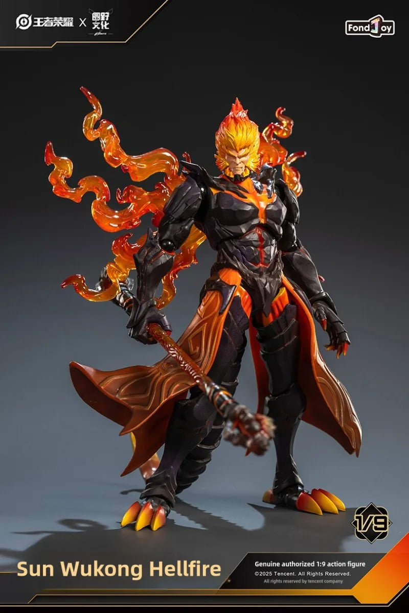 Black Myth: Wukong Flame Warrior Action Figure – Limited Edition