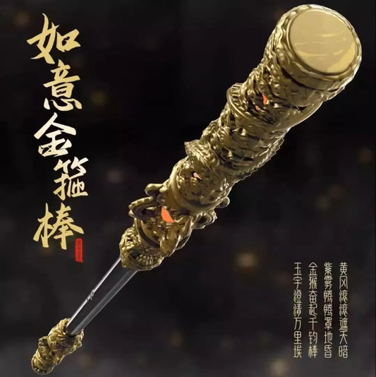 Luminous Sound Alloy Black Myth Wukong Weapon – The Ultimate Power of the Monkey King