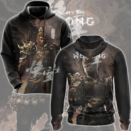 Black Myth: Wukong Gold Suozi Armor Hoodie