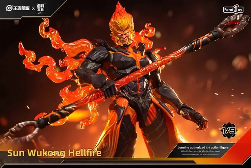 Black Myth: Wukong Flame Warrior Action Figure – Limited Edition