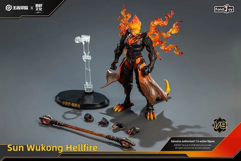 Black Myth: Wukong Flame Warrior Action Figure – Limited Edition