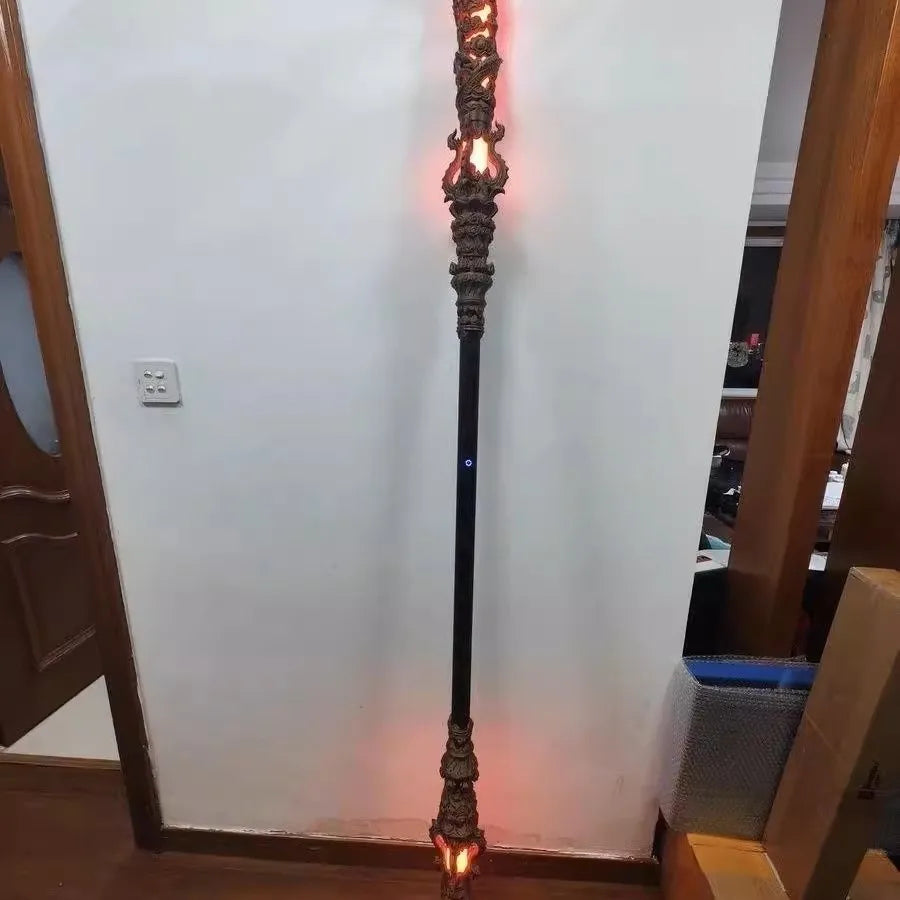 Luminous Sound Semi Black Myth Wukong Weapon – The Legendary Power of the Monkey King (195 cm)