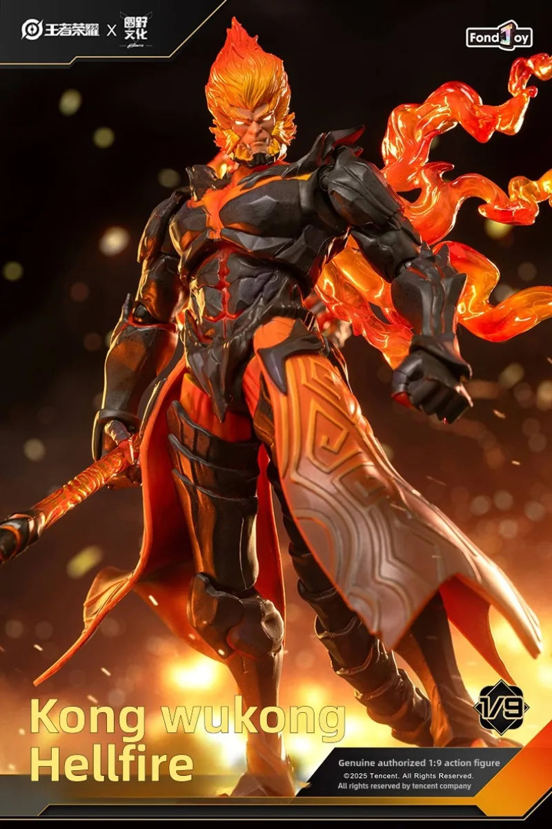 Black Myth: Wukong Flame Warrior Action Figure – Limited Edition
