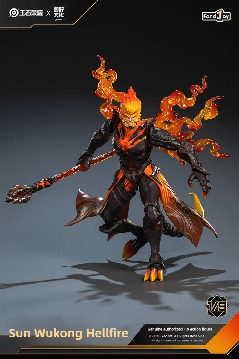 Black Myth: Wukong Flame Warrior Action Figure – Limited Edition