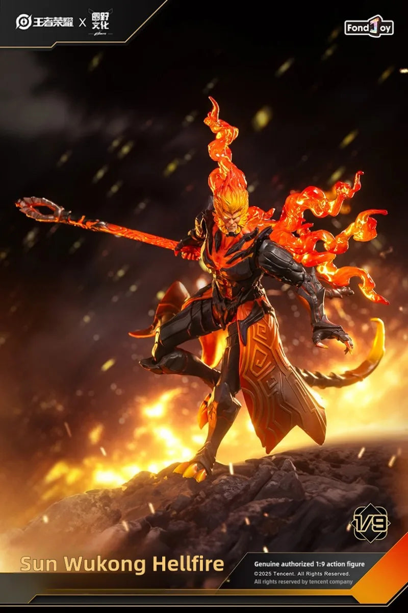 Black Myth: Wukong Flame Warrior Action Figure – Limited Edition