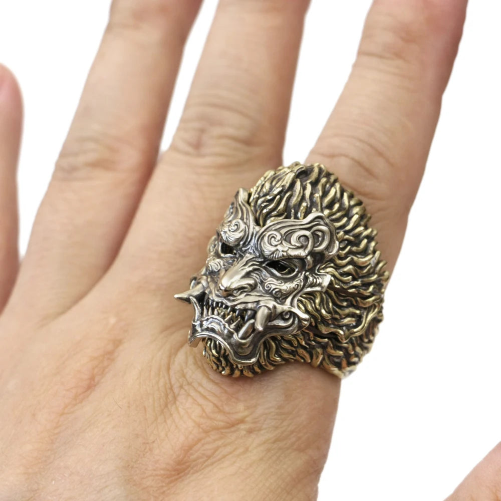 Sun Wukong Mask Ring – Black Myth: Wukong