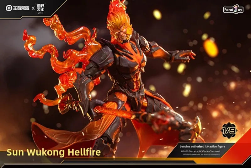 Black Myth: Wukong Flame Warrior Action Figure – Limited Edition