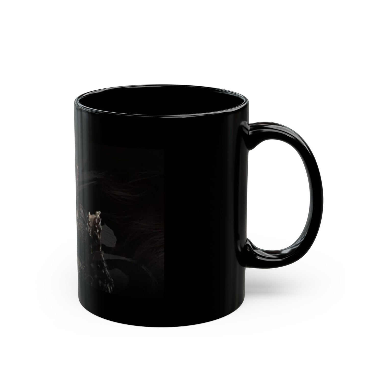 Black Myth: Wukong Ceramic Mug – Heroic Warrior Edition (Black)