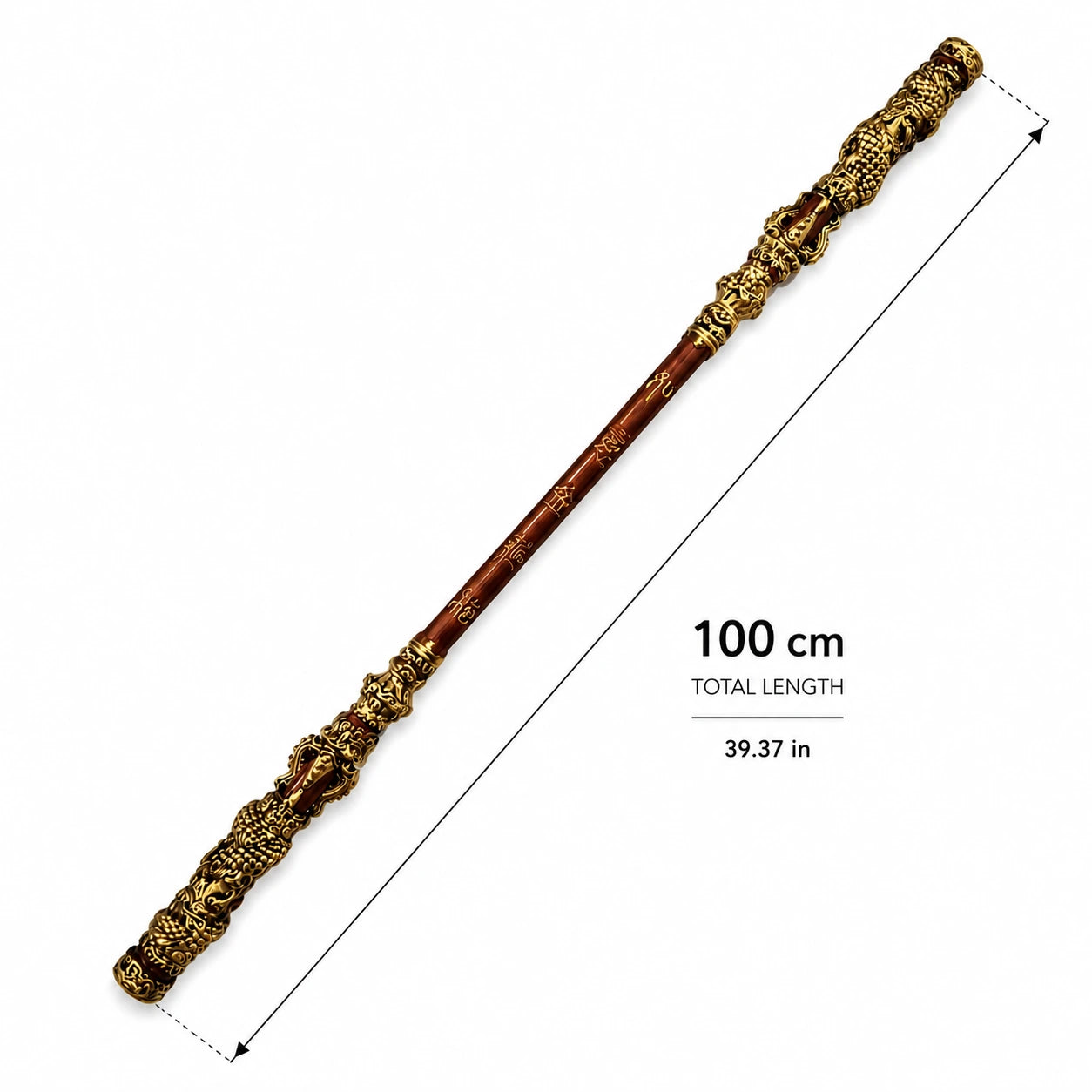 Sun Wukong Dragon Staff (100 cm) - Black Myth Wukong