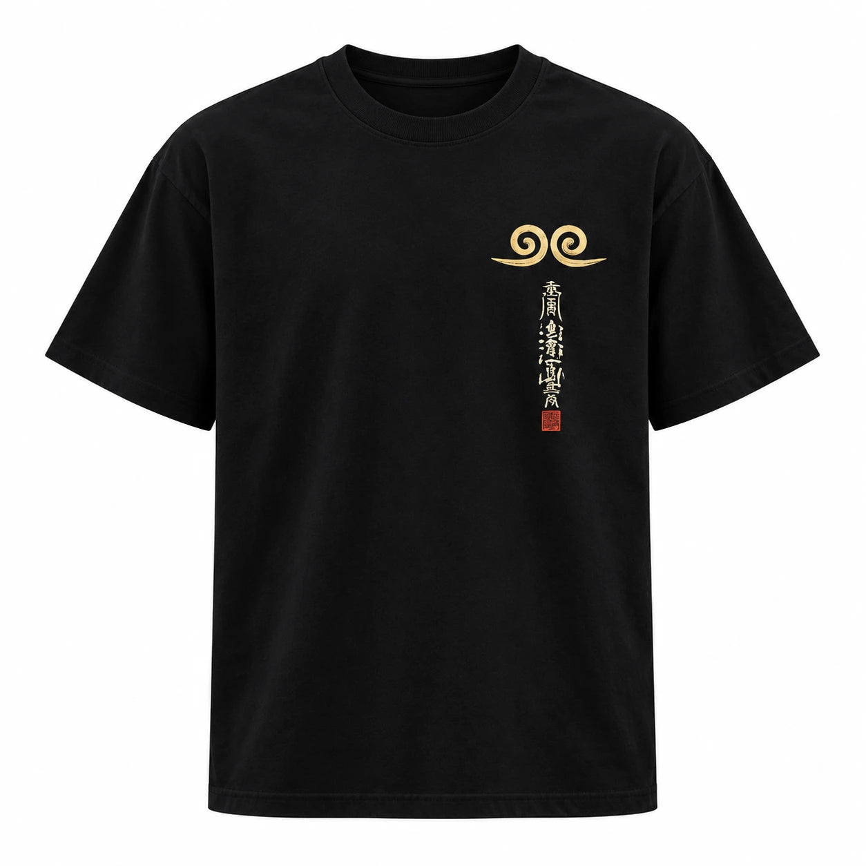 Black Myth Wukong Destined One “Face Destiny” Black T-Shirt