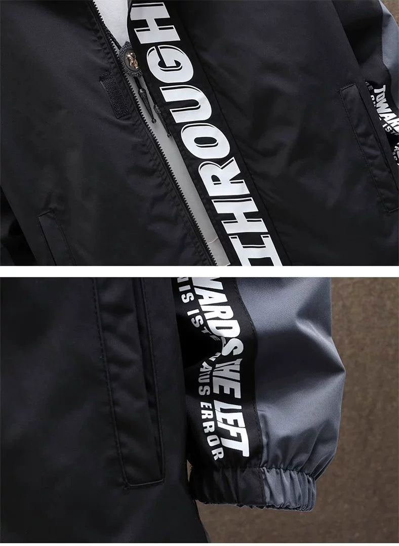 Unleash the Power (Black and Gray) -  Black Myth Wukong Jacket