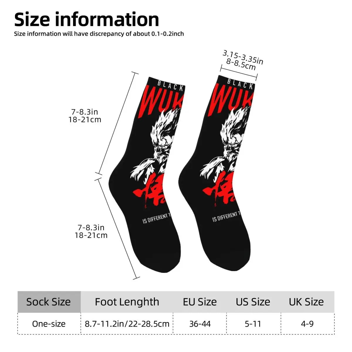 Bold and Stylish Comfort - Black Myth Wukong Socks