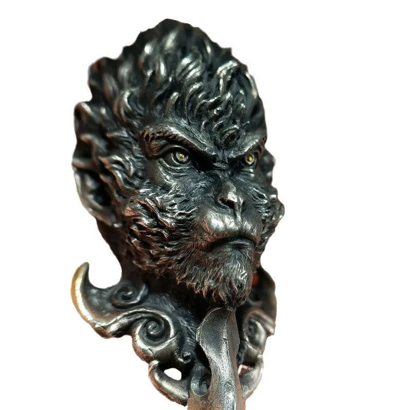 Sun Wukong Head Pendant Necklace - Black Myth : Wukong