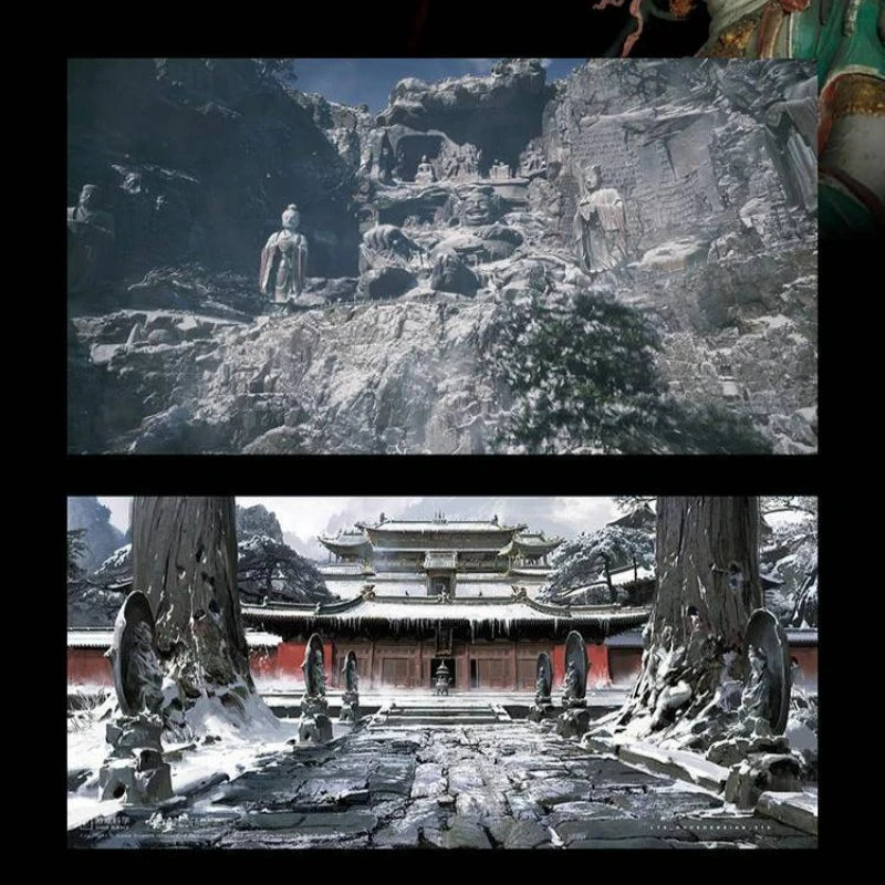 Black Myth Wukong Official Artbook — Hardcover Concept Art & Illustrations (Collector Edition)