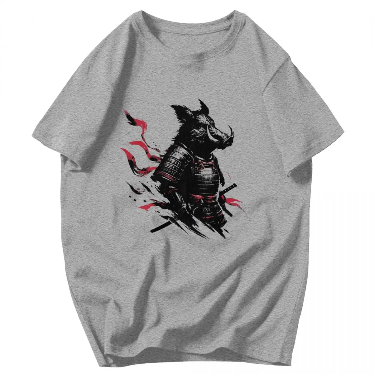 Wushan Lesser Guai Kids T-Shirt Gray Black Myth Wukong