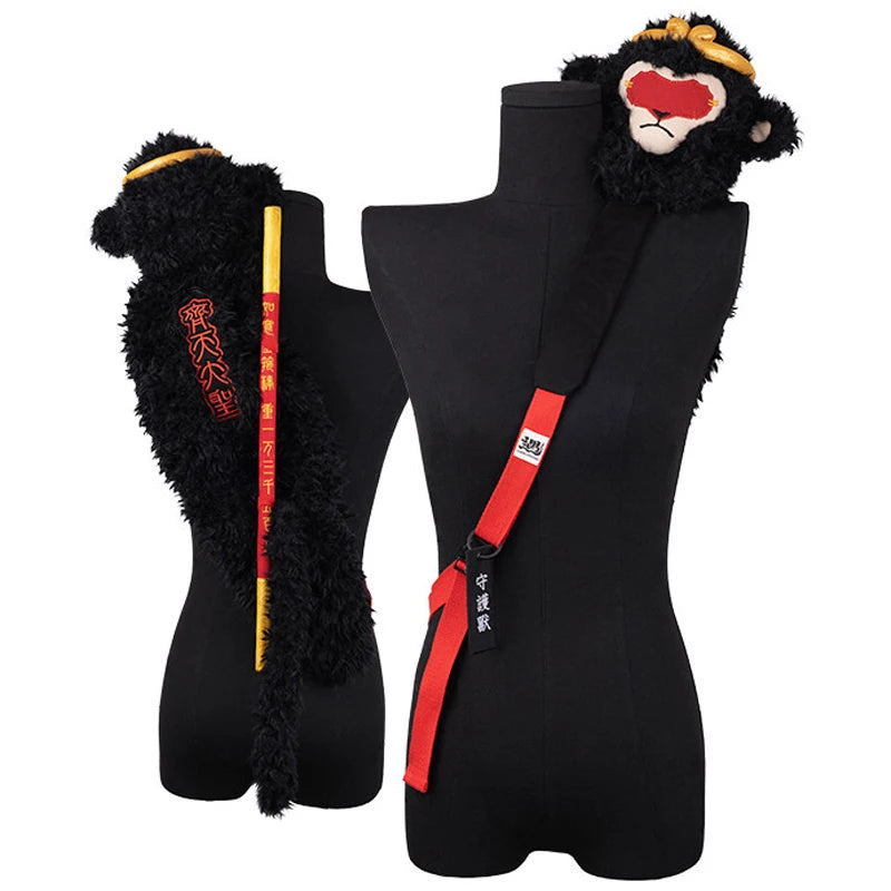 Black Myth Wukong Sun Wukong Shoulder Plush Crossbody Bag