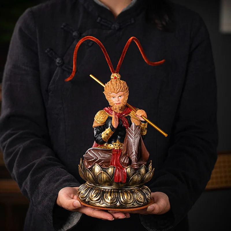 Sun Wukong Lotus Pose Figurine - Black Myth : Wukong