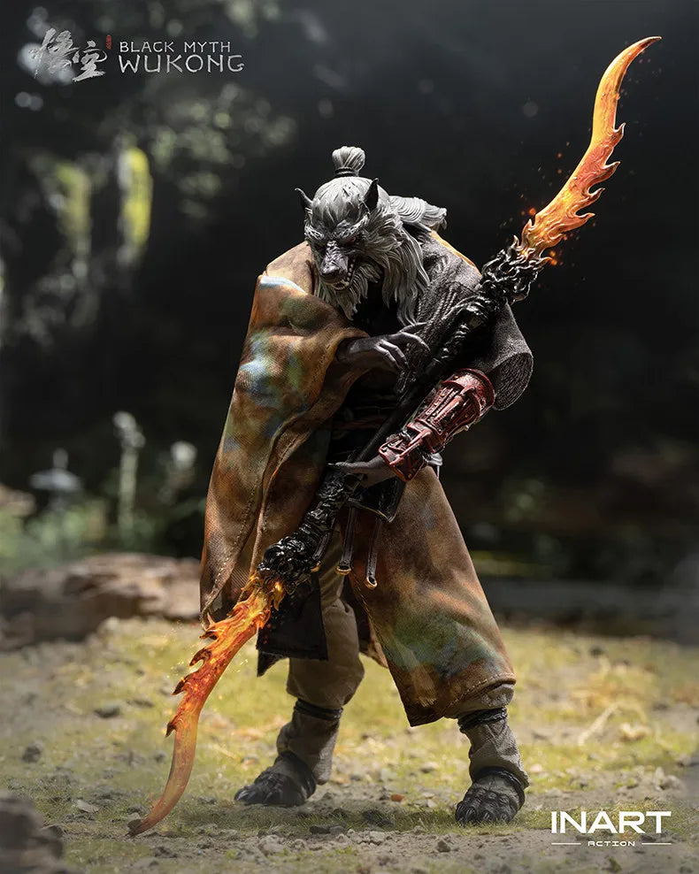 Black Myth Wukong Guangzhi INART Action 1/12 Mobile Puppet Model Toy