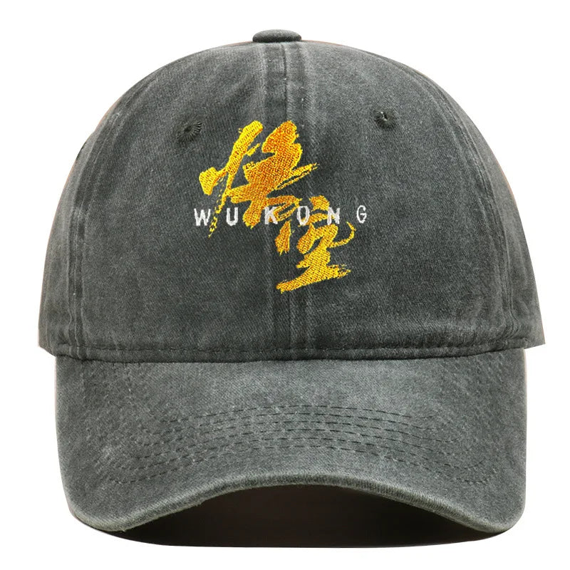 Dark Gray Wukong Cap - Black Myth: Wukong