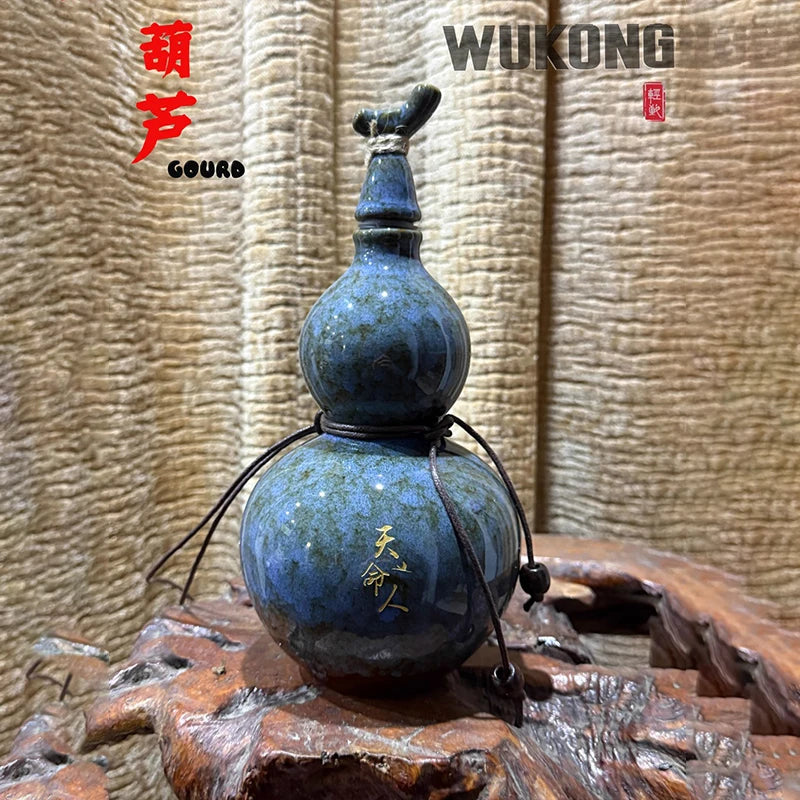 Black Myth Wukong Blue Gourd Ceramic Water Bottle 700ml